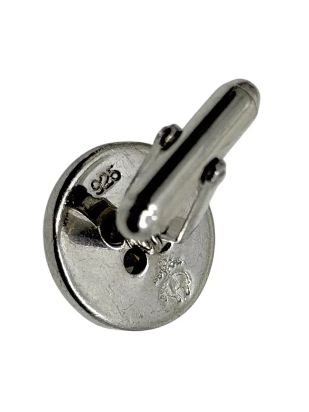 Brooks Brothers sterling silver button cufflinks - GM1267
